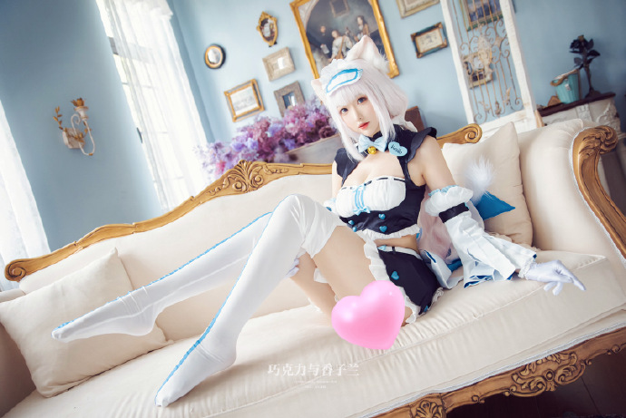 讨厌,巧克力,这样会痒啦……!