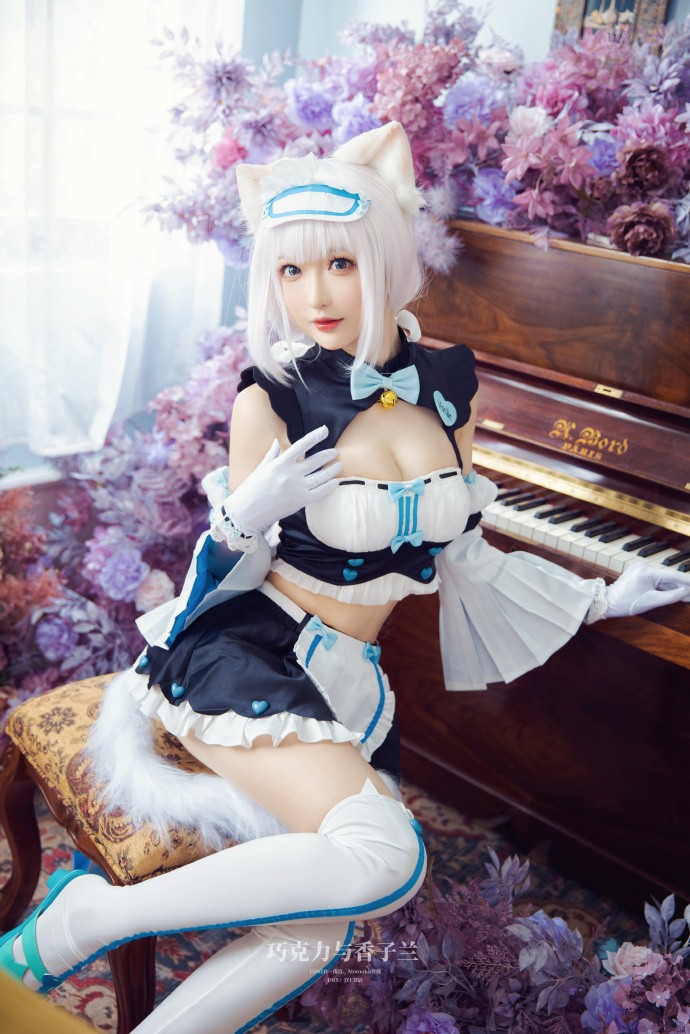 讨厌,巧克力,这样会痒啦……!