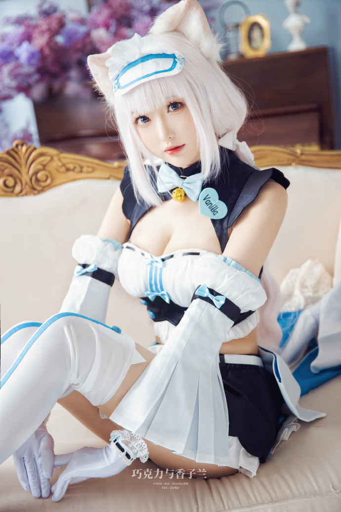 讨厌,巧克力,这样会痒啦……!