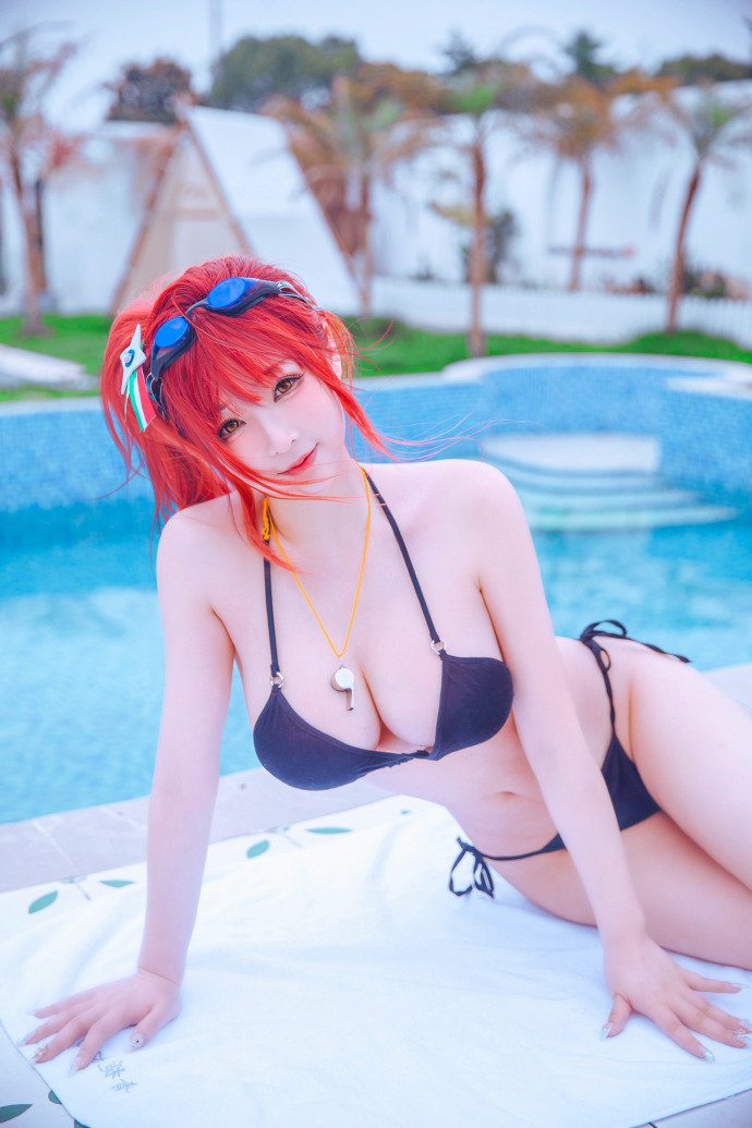 呼…这样的天气果然还是最适合游泳了～-初学者