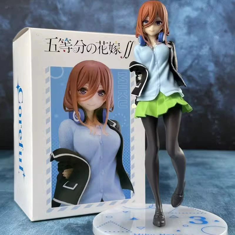 五等分的花嫁手办中野三玖一花二乃四叶五月动漫二次元摆件周边-初学者