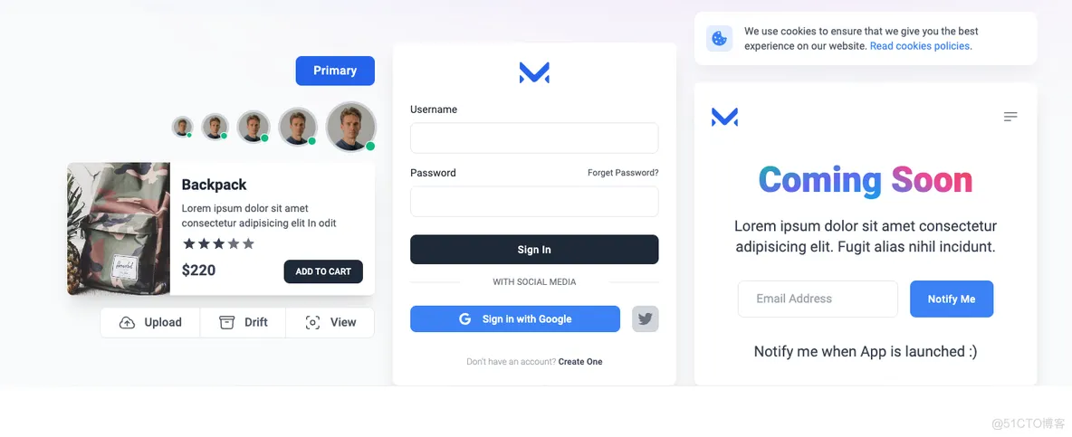 Meraki UI(基于Tailwind CSS构建的开源前端组件库)-初学者